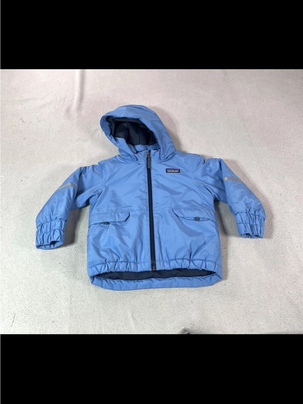 Patagonia blue insulted ski jacket size 3t boys - Picture 4 of 13